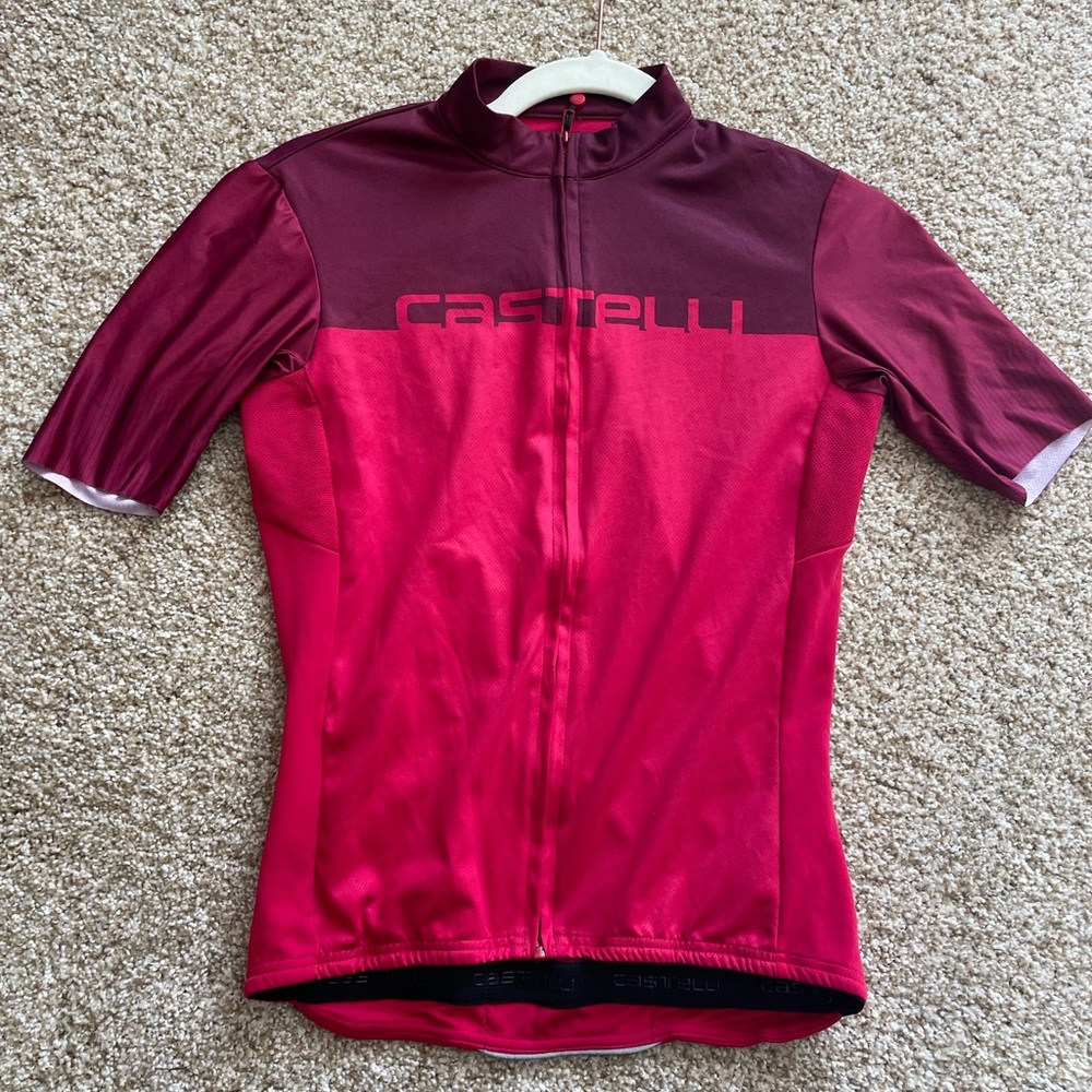 Castelli Women's Velocissima Red Jersey